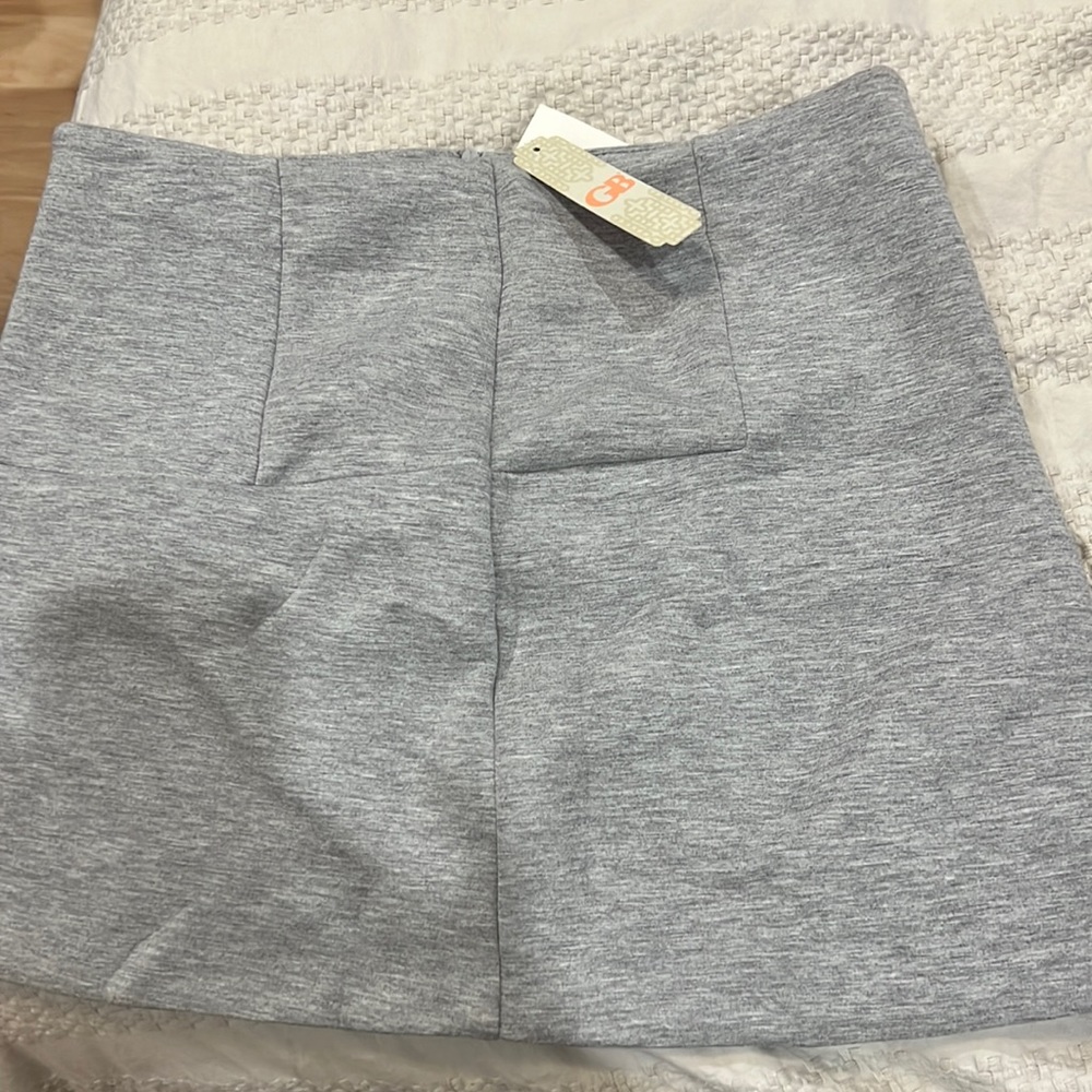 Gray skirt